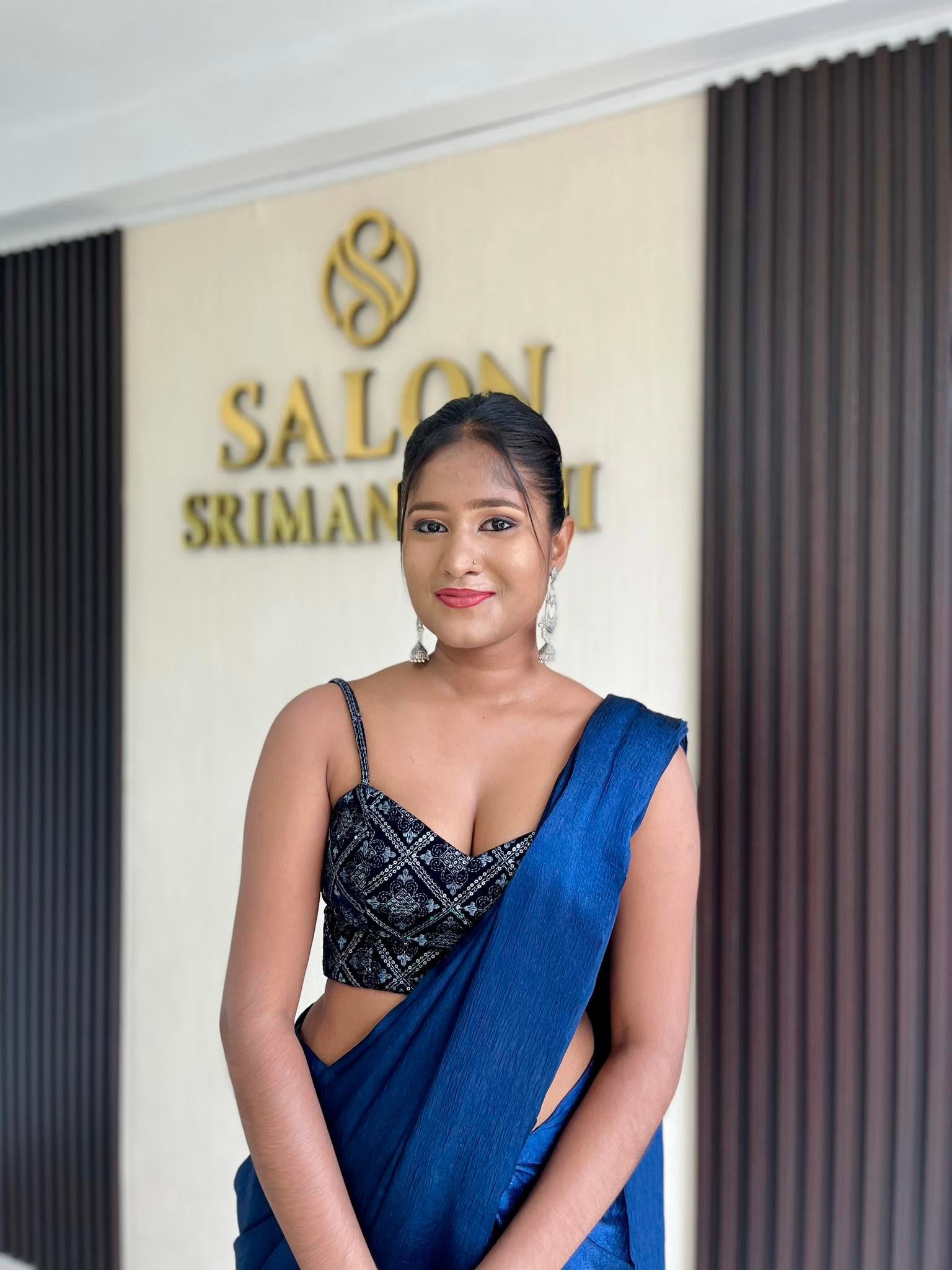 Real bride styled by Salon Srimanthini