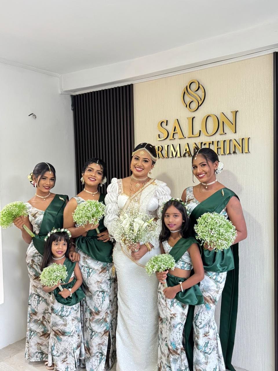 Real bride styled by Salon Srimanthini