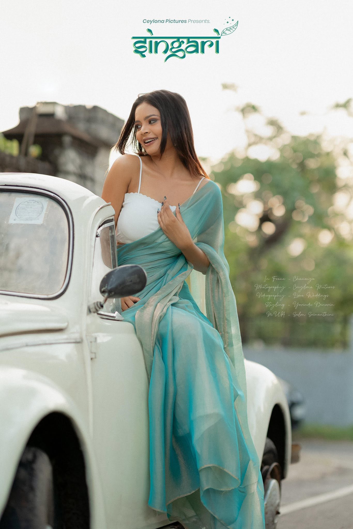 Real bride styled by Salon Srimanthini