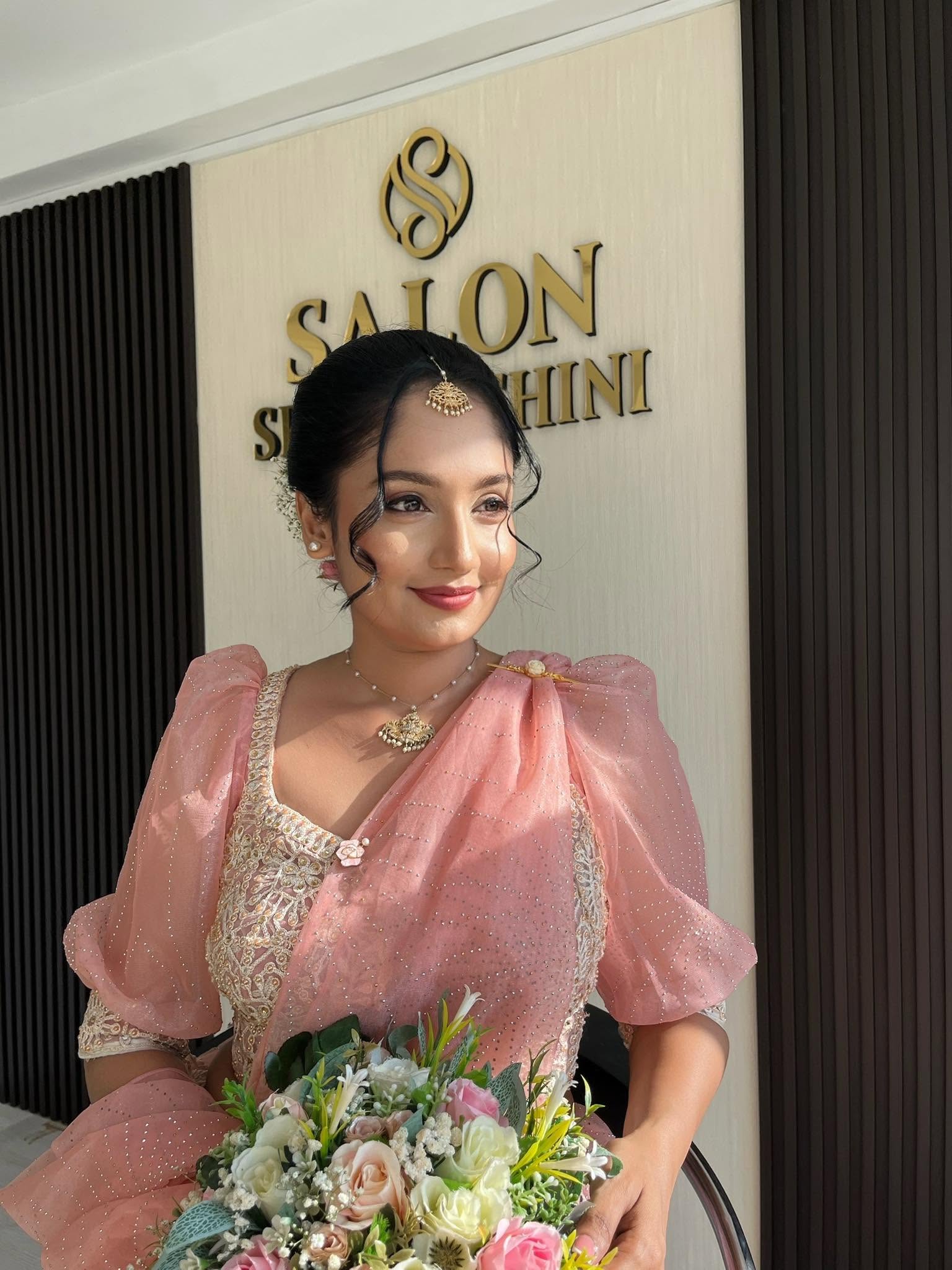 Real bride styled by Salon Srimanthini
